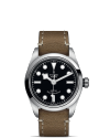 Tudor Black Bay 32/36/41 - 32 mm steel case, Beige leather strap (watches)